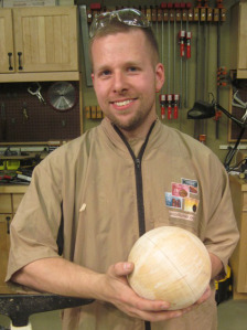 Brian Simmons Sphere Turning Demo