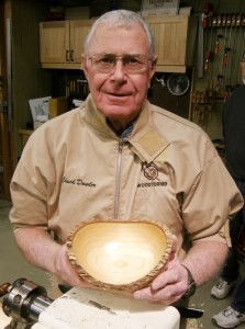 Chuck Dowler - natural edge bowl